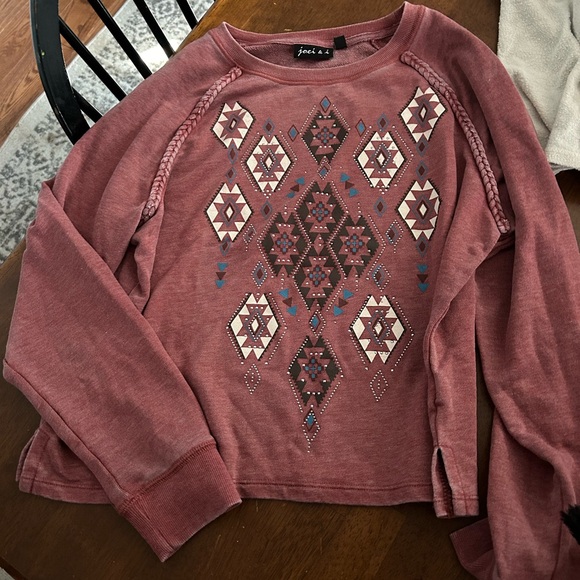 joei & i Tops - Joei & I western crop top sweatshirt small